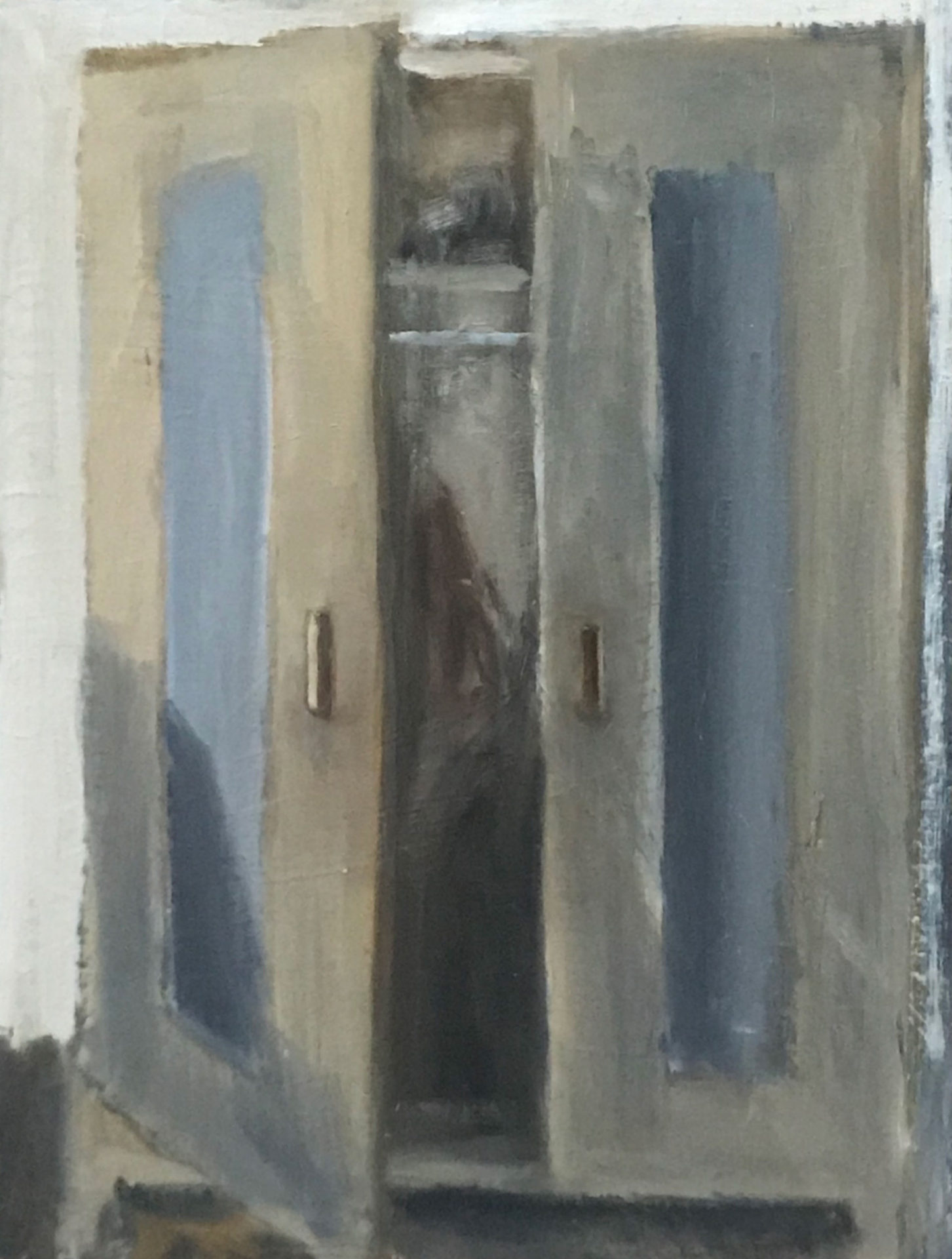 ‘Untitled’ from The Uncanny Nest, Oil on canvas, 31 x 41 cm